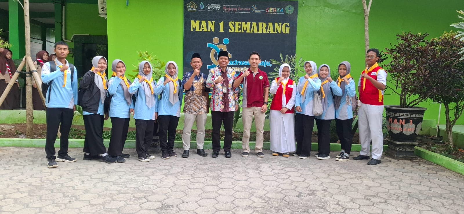 PMR Wira MAN 1 Semarang Raih Prestasi Gemilang di Invitasi PMR Madya dan Wira PMI Kabupaten Semarang