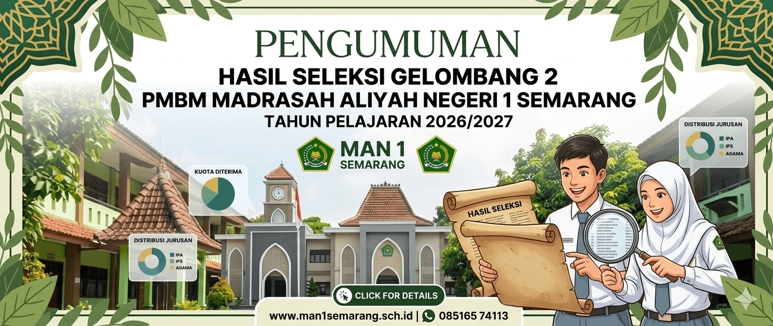 HASIL SELEKSI GELOMBANG 2 PMBM  